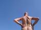 prendo il sole alle chiappe