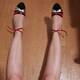 Scarpe nere velluto